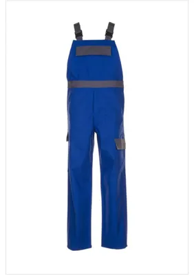 Produktbild von Planam Major Protect Latzhose kornblau/grau Gr. 58, 5230058