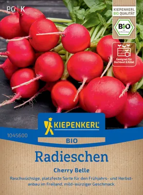 Produktbild von Kiepenkerl Radieschensamen Cherry Belle Raphanus sativus sativus 6-8 lfd. Meter