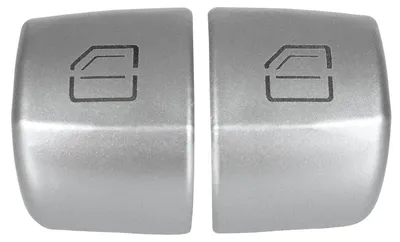 Produktbild von Mercedes W205 C-Klasse 2013 - Abdeckungen für die Fensterheberschalter in der linken Seitenverkleidung, 2-teiliger Satz