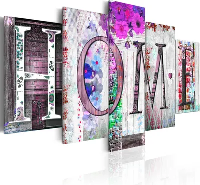 Immagine prodotto di Quadri decorativi per la casa, set di 5 pezzi, 200x100 cm – Quadri per il soggiorno, stampe su tela moderne, decorazioni per la parete della camera da letto, codice prodotto: 020115-66