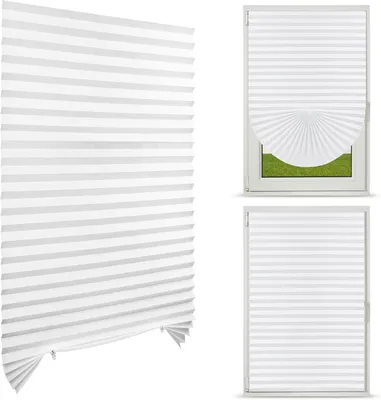Obrázok produktu pre Plisé roleta 60 x 150 cm, čierna, tieniacia ochrana pred slnkom, do spálne