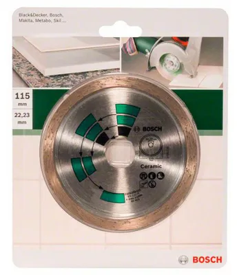 Obrázok produktu pre Bosch 2 609 256 416, Rezací disk, Mramor, 11,5 cm, Každá značka, 2,2 cm, 1,7 mm