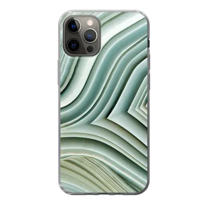 Produktbild von MuchoWow® Handyhülle Schutzhülle Hülle für iPhone 13 Pro Naturstein - Abstrakt - Grau Silikon Softcase Handy Hülle - Handy-Tasche