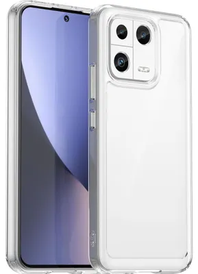 Produktbild von Mobigear Crystal – Transparente Handyhülle für Xiaomi 13, Hartschalenhülle, Rückseite – Transparent