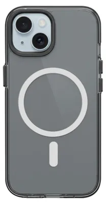 Produktbild von Rhinoshield, Ultra robuste JellyTint MagSafe Hülle für Apple iPhone 15, Schwarz transparent