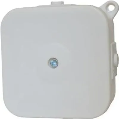Produktbild von Aufputz-Installationskasten mit Klemmen und Verschraubungen 80x80x34mm IP44 weiß PHS-1