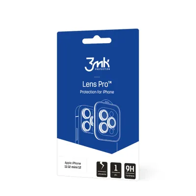 Produktbild von 3mk Hybridglas Lens Protection Pro für Apple iPhone 14 Plus Kamera Objektiv Kameralinse 0,04mm 9H