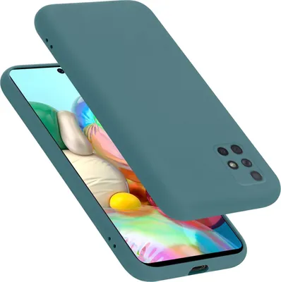 Obrázek produktu pro Cadorabo ochranný kryt pro Samsung Galaxy A51 4G / M40s pouzdro v zelené barvě obal na mobilní telefon kryt TPU pouzdro