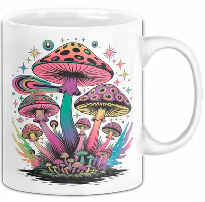 Produktbild von Pilz Fan Tasse Geschenkidee für Pilzliebhaber (Weiß)