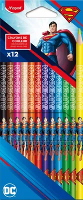 Obrázok produktu pre maped 862208 maped SUPERMAN Buntstifte farbsortiert, 12 St.