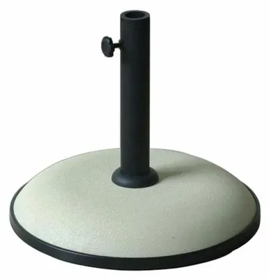 Zdjęcie produktu dla Podstawa parasola Marbueno Okrągła betonowa 41,5x35 cm 15KG Biała Ogród, basen, taras