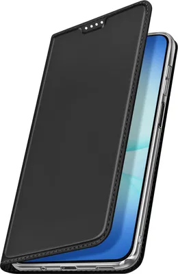 Image de Dux Ducis, étui à rabat Galaxy A17 porte-cartes Skin Pro Series, noir