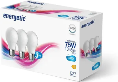 Produktbild von Nordlux 3er-Set LED Lampe Filament E27 8,5W 4000K neutralweiss Weiss 5191002023