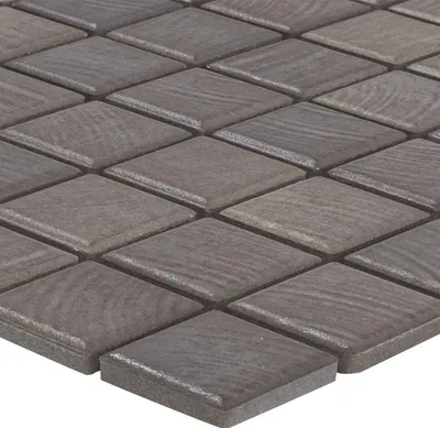 Produktbild von Keramikmosaik Fliesen Luminara Holzoptik Braun