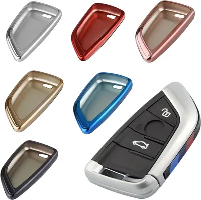 Immagine prodotto di Coperchio della chiave per BMW F48 G01 G02 F15 F16 F45 F46 X1 X3 X4 X5, colore del coperchio della chiave: rosso