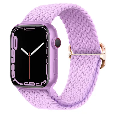 Obrázok produktu pre BStrap Elastic Nylon remienok na Apple Watch 42/44/45mm, lila