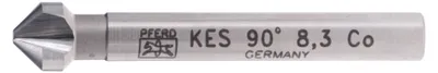 Produktbild von PFERD KES HSSE DIN 335 C90° 8,3, Bohrer, Elektro-Mehrzweckwerkzeug, Stahl, Eisenguss, Nicht-eisenhaltiges Metall, Edelstahl, Aluminium, Kupfer, Kobalt-Legierung Schnellarbeitsstahl (HSS-E)
