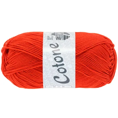 Produktbild von Lana Grossa Cotone 084 Feuerrot 50g