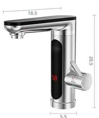 Imagen del producto de Tavalax Calentadores de agua circulante – Calentador de agua instantáneo "Tavalax Top" – Agua caliente instantánea: calentamiento en solo 2 segundos. | equipamiento de alta calidad para la vida cotidiana | Funciones bien pensadas y uso cómodo | diseño moderno pensando en detalles prácticos | versátil y claramente descrito | información clara del producto para una selección bien pensada | solución interesante para la vida cotidiana, el hogar y el ocio | Concepto Tavalax centrado en la función