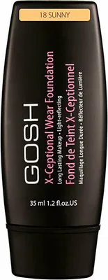 Image de Gosh X-Ceptional Wear Foundation Long Lasting Makeup 18 Sunny 30 ml