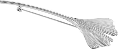 trendor 75725 Brosche Ginkgoblatt Silber 925 1