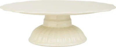Produktbild von Laursen - Tortenplatte Mynte "Butter Cream" 2079-82 Kuchenplatte Keramik mit Fuß