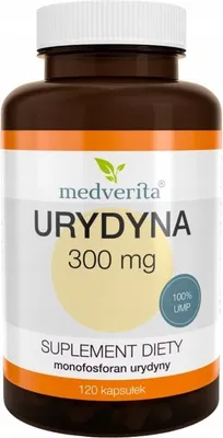 Produktbild von MEDVERITA Uridin 300 mg STRESS NERVEN 120 Kapseln