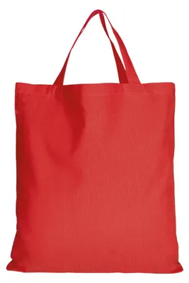 Produktbild von 10er Pack Baumwolltasche - 28 Farben | mit zwei kurzen Henkeln | 38x42cm