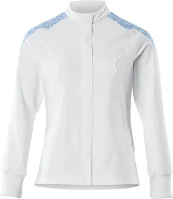 Produktbild von MASCOT® Jacke, Damen, ULTIMATE STRETCH Arbeitsjacke Größe 5XL, weiss/azurblau | Packung (1 Stück)