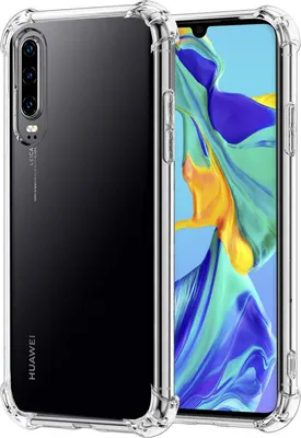 Immagine prodotto di Custodia per Huawei P30 Custodia protettiva antiurto per telefoni cellulari Copertura trasparente