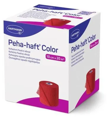 Immagine prodotto di Peha-Haft Nastro di fissaggio colorato senza lattice 10 cmx20 m rosso 1 pz