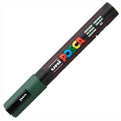 Image de POSCA - POSCA PC5M M English Green | 1 pièce | 6 pièces