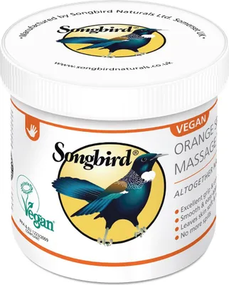 Produktbild von Songbird Veganes Orange Spice Massagewachs 550 Gr
