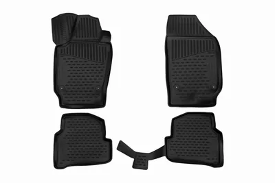 Immagine prodotto di Tappetini in gomma vano piedi per Skoda Fabia 2019 - hatchback