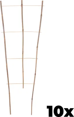 Produktbild von Mriežka Garden BEK18, 046x40 cm, Rankgitter für Blumen, Bambus, Packung 10 Stk.