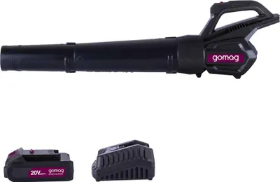 Produktbild von Gomag Akku Laubbläser 20V GO-LAB700 20V 155 km/h Softgrip 2,0 Ah Starterkit