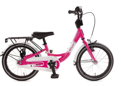 Produktbild von 16" Kinderfahrrad "Baxi" pink, Alu, Vollausstattung, Bachtenkirch