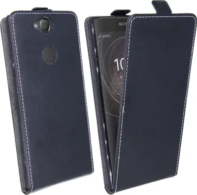 Image de Sony Xperia XA2 PLUS // Etui à rabat Housse de protection Housse Flip Etui Accessoires Etui en noir Etui @ cofi1453®