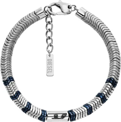 Immagine prodotto di Bracciali Diesel Collezione Argento Perline - uomo