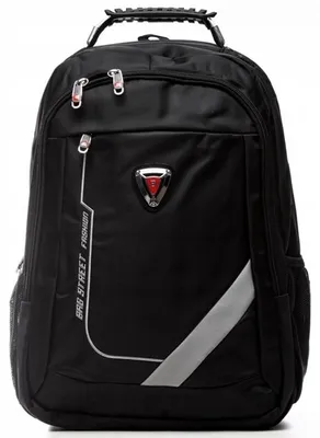 Produktbild von BAG STREET Arbeitsrucksack Herren Schwarz A4 Wasserdicht