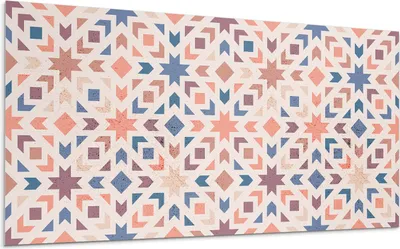 Produktbild von Geometrische Muster Im Einklang – Selbstklebende Fliesen – Wandverkleidung – Wandpaneel – PVC Fliesen – Vinylflisen – PCV Flisen – Selbstklebend – Wanddeko – 6 Stück 60 x 30 cm
