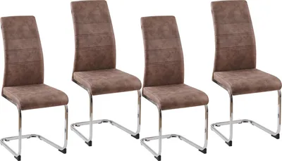 Produktbild von Schwingstuhl SallyC Braun 4er HTI-Line