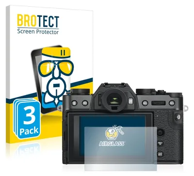 Produktbild von 3x BROTECT Schutzglas für Fujifilm X-T30 ll Schutzfolie Panzer Folie Glas Display Schutz klar