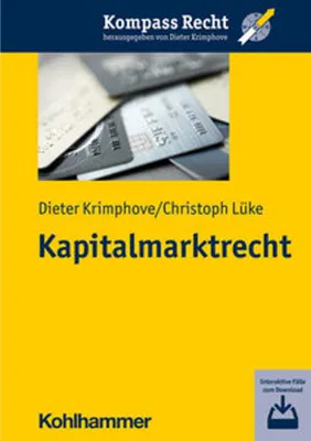 Obrázok produktu pre Kapitalmarktrecht