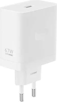 Produktbild von realme RMTC67W Ladegerät für Mobilgeräte Universal Weiß AC Schnellladung Drinnen