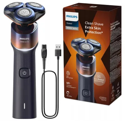 Produktbild von Philips Series 5000X Elektrischer Rasierer 27 Klingen Skin Protect Aquatec