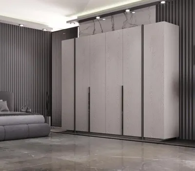 Immagine prodotto di Armadio a 6 ante – design moderno in grigio