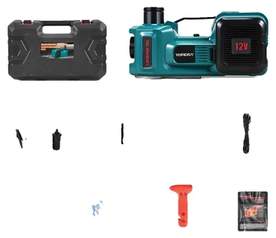 Obrázek produktu pro Elektrický hydraulický zvedák, nosnost 5 tun, 12V kompresor, typ A
