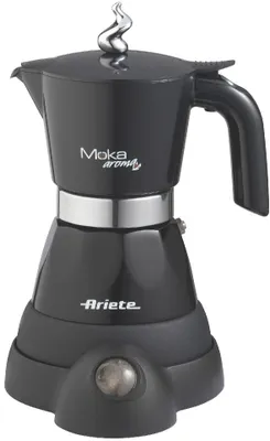 Produktbild von Ariete 1358, Elektrische Espressokanne, 480 W, Schwarz