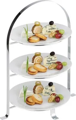 Produktbild von APS Servierständer silber 43,0 cm